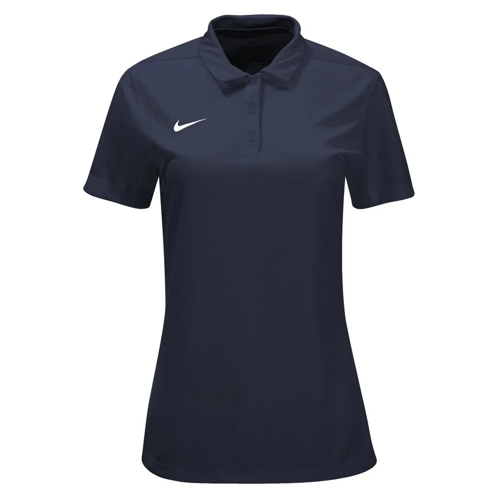 109. Nike Women's Franchise Polo in navy color size XL